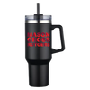 40 oz. Insulated Tumbler Mug w/ Handle Mason Gross School of Arts