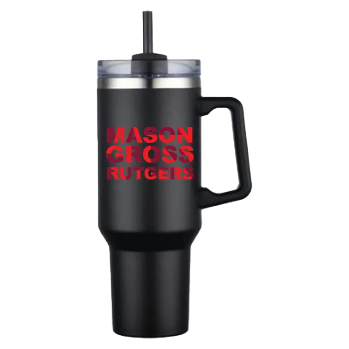 40 oz. Insulated Tumbler Mug w/ Handle Mason Gross School of Arts