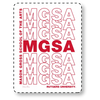 3" Tall MGSA Magnet Mason Gross School of Arts