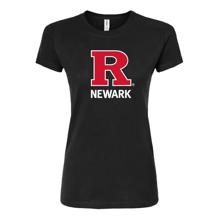 RU Newark Spirit Women's Slim Fit Fine Jersey T-Shirt Newark Athletics
