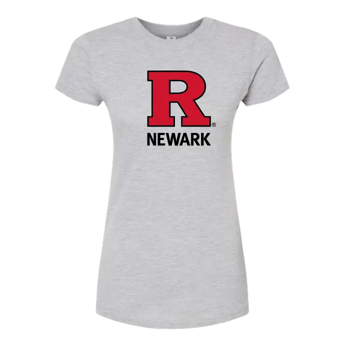 RU Newark Spirit Women's Slim Fit Fine Jersey T-Shirt Newark Athletics