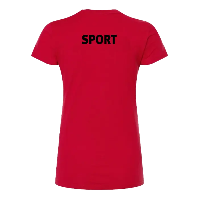 RU Newark Spirit Women's Slim Fit Fine Jersey T-Shirt Newark Athletics