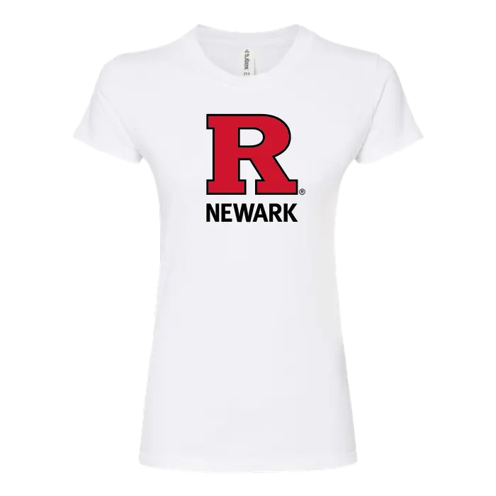 RU Newark Spirit Women's Slim Fit Fine Jersey T-Shirt Newark Athletics