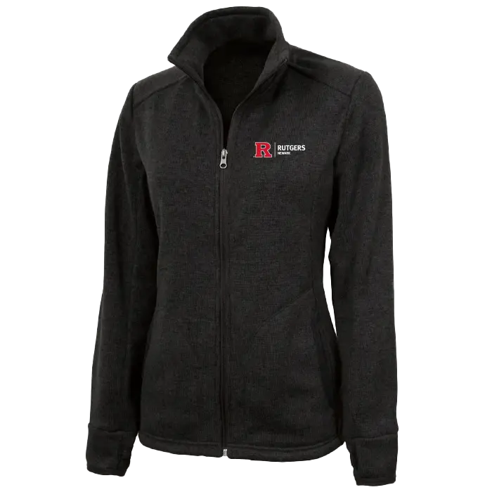 Women's Heathered Fleece Jacket Newark Athletics