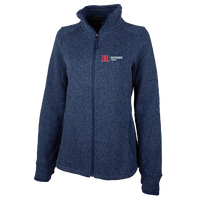 Women's Heathered Fleece Jacket Newark Athletics