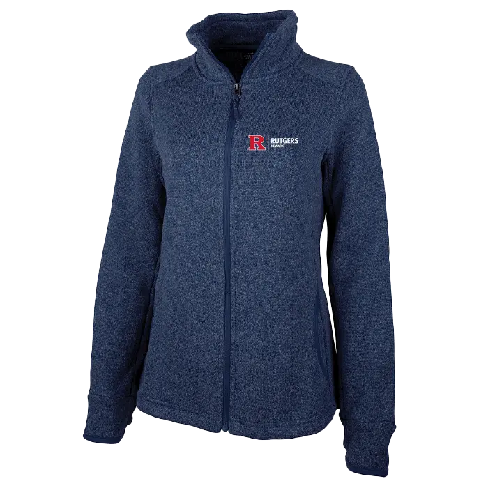 Women's Heathered Fleece Jacket Newark Athletics