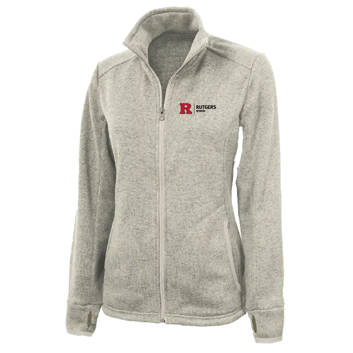 Women's Heathered Fleece Jacket Newark Athletics