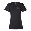 RU Newark Women's Relaxed Jersey V-Neck Tee Newark Athletics