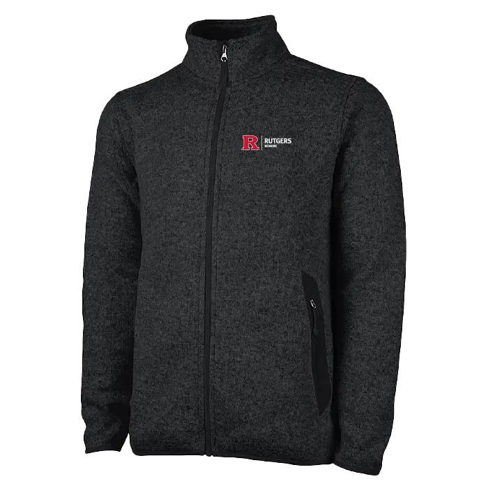 Men's Heathered Fleece Jacket Newark Athletics