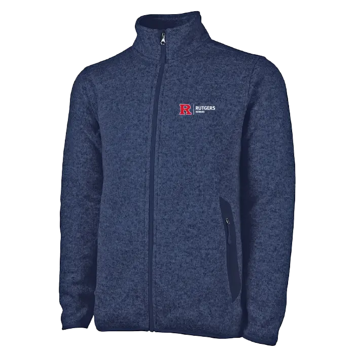Men's Heathered Fleece Jacket Newark Athletics