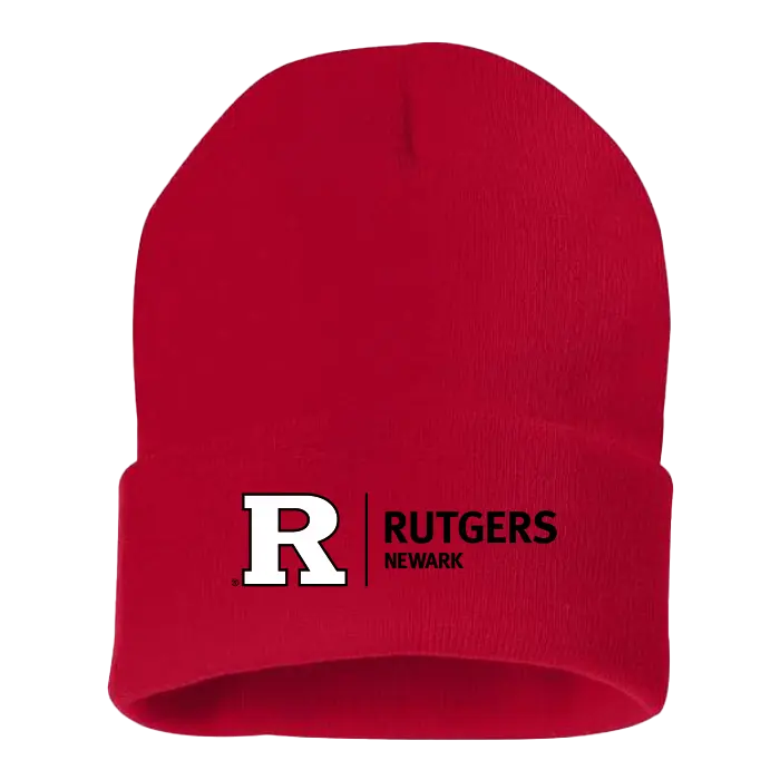 RU Newark Cuffed Beanie Newark Athletics