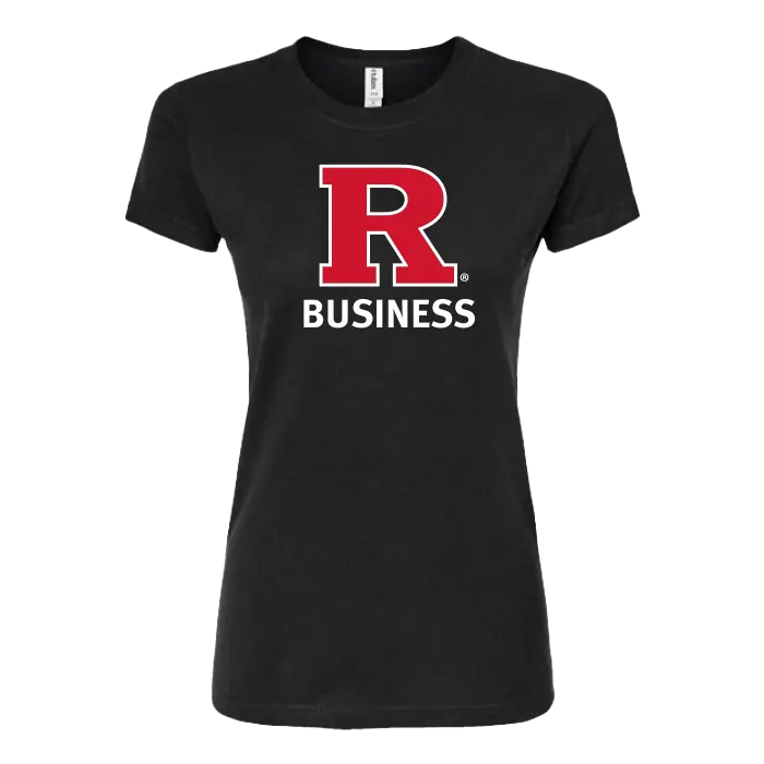 RU Women's Slim Fit Fine Jersey T-Shirt Business