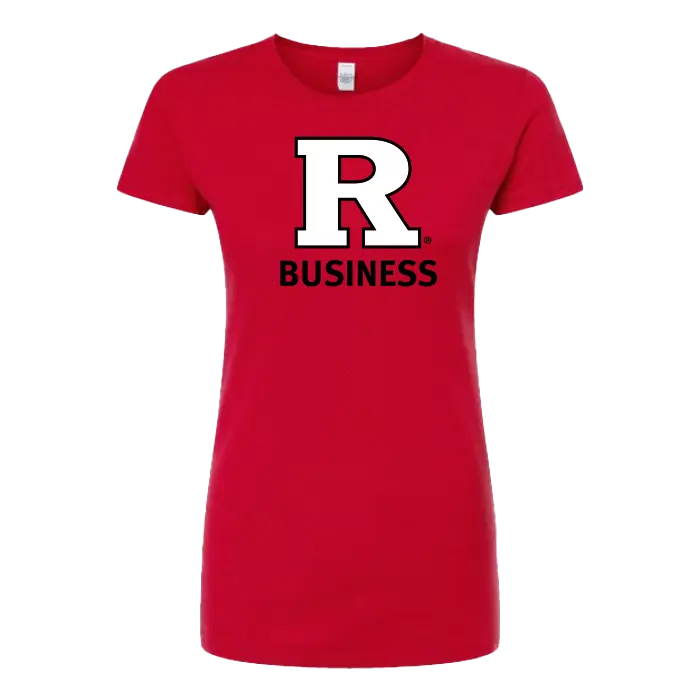RU Women's Slim Fit Fine Jersey T-Shirt Business