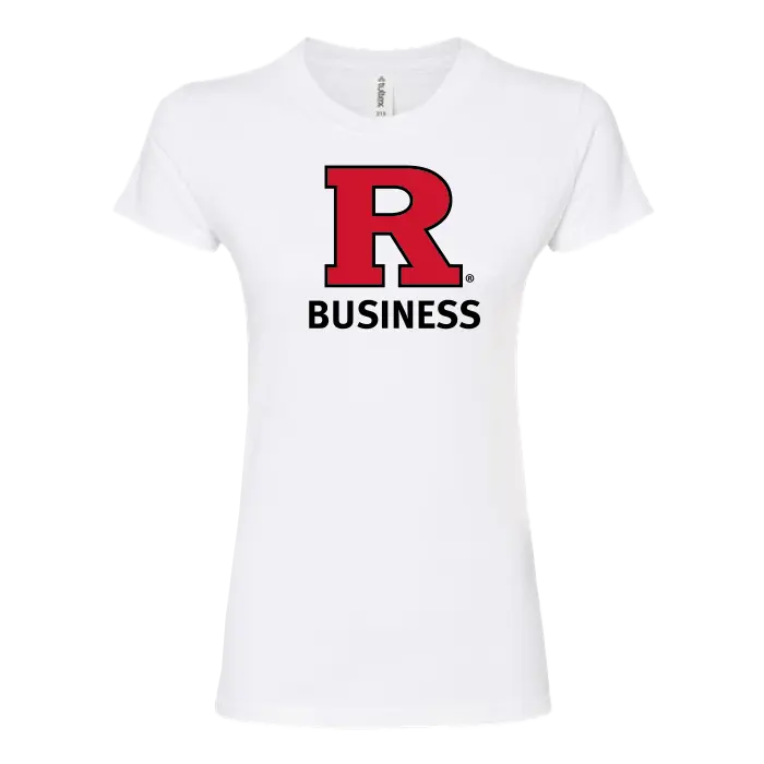 RU Women's Slim Fit Fine Jersey T-Shirt Business