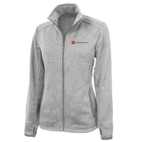 Women's Heathered Fleece Jacket Business