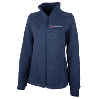 Women's Heathered Fleece Jacket Business