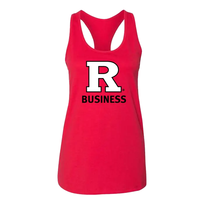 RU Women's Jersey Racerback Tank Business