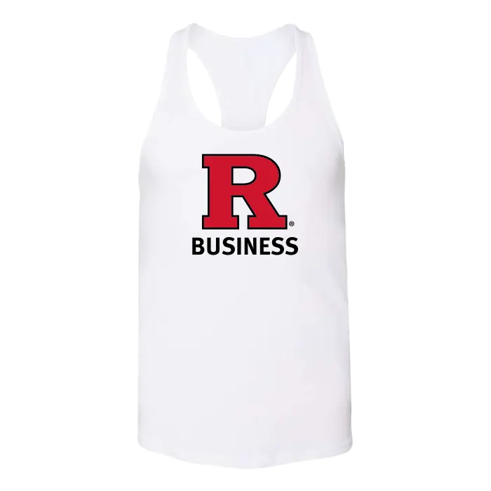 RU Women's Jersey Racerback Tank Business