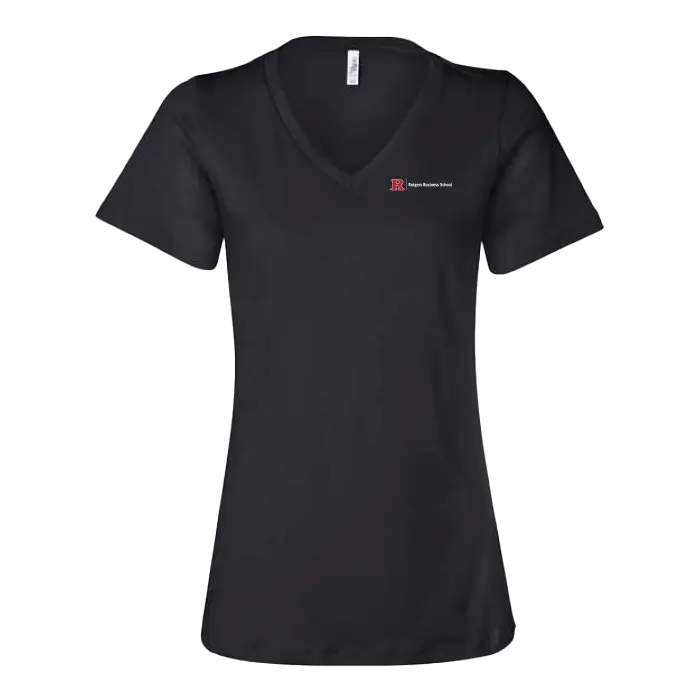 RU Women's Relaxed Jersey V-Neck Tee Business