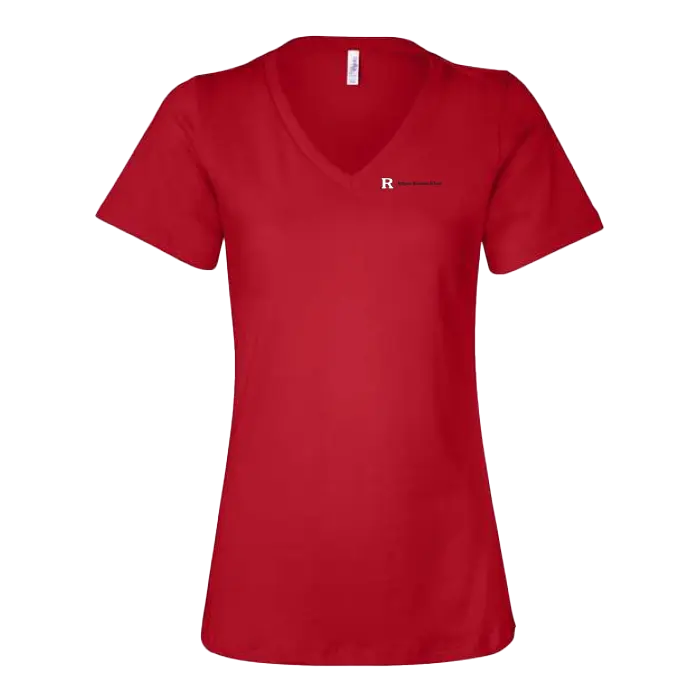 RU Women's Relaxed Jersey V-Neck Tee Business