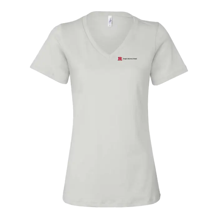 RU Women's Relaxed Jersey V-Neck Tee Business