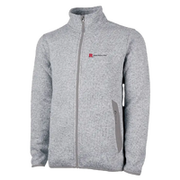 Men's Heathered Fleece Jacket Business
