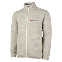 Men's Heathered Fleece Jacket Business