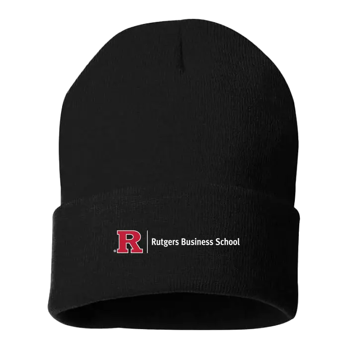RU Cuffed Beanie Business