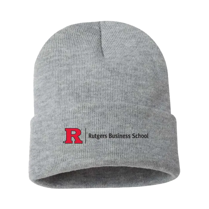 RU Cuffed Beanie Business