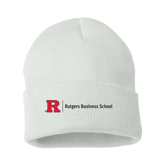 RU Cuffed Beanie Business