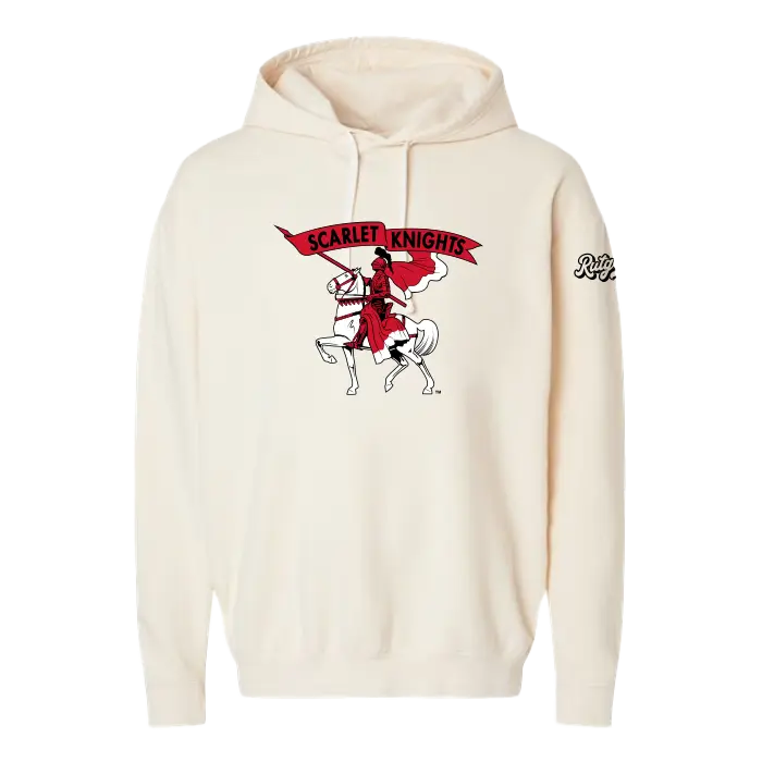 Horse Fleece Hooded Sweatshirt Retro