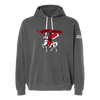 Horse Fleece Hooded Sweatshirt Retro