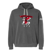 Horse Fleece Hooded Sweatshirt Retro