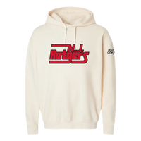 NJ Rutgers Fleece Hooded Sweatshirt Retro