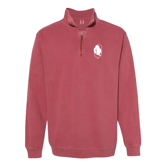 NJ Knight Quarter Zip Sweatshirt Retro