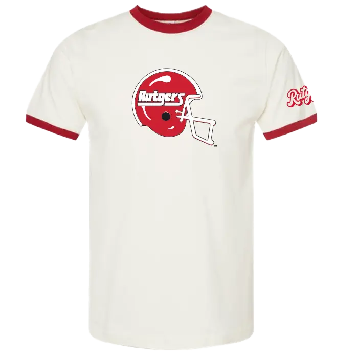 Helmet Jersey Ringer T-Shirt Retro
