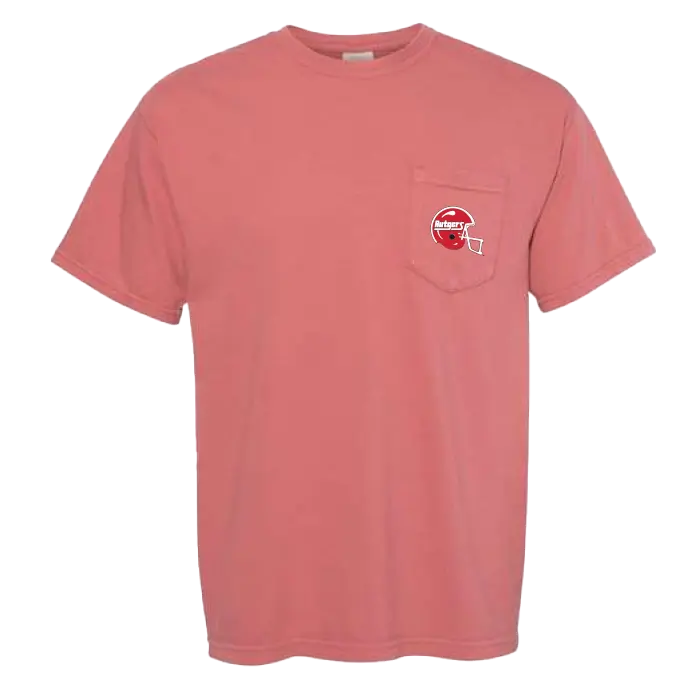 Helmet Short Sleeve Shirt w/ Pocket Retro