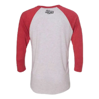 Horse Three-Quarter Sleeve Raglan Tee Retro