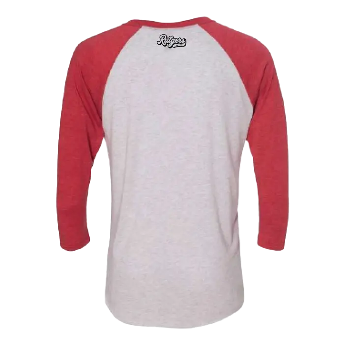 Horse Three-Quarter Sleeve Raglan Tee Retro