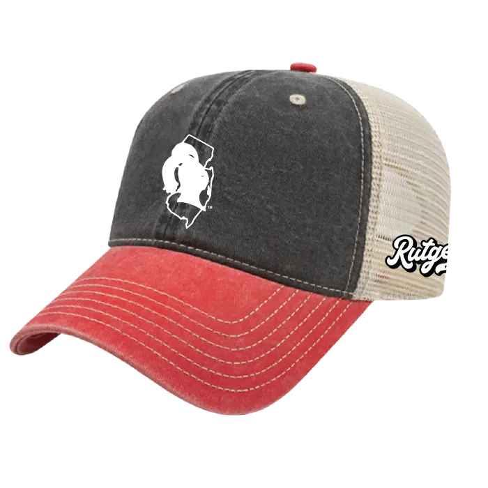 NJ Knight Trucker Mesh Cap Retro
