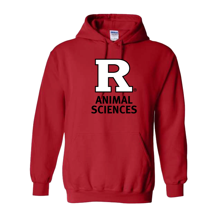Unisex Hooded Sweatshirt Rutgers Animal Sciences