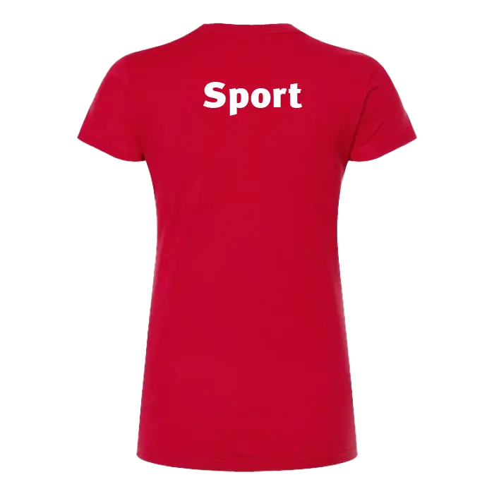 RU Women's Slim Fit Fine Jersey T-Shirt Camden Athletics