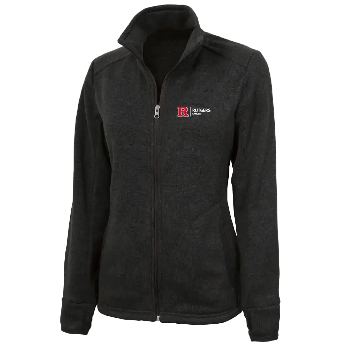 Women's Heathered Fleece Jacket Camden Athletics