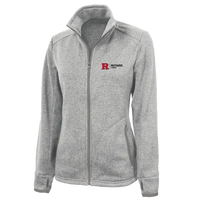 Women's Heathered Fleece Jacket Camden Athletics