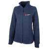 Women's Heathered Fleece Jacket Camden Athletics
