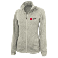 Women's Heathered Fleece Jacket Camden Athletics