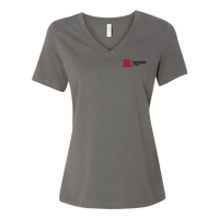 RU Women's Relaxed Jersey V-Neck Tee Camden Athletics