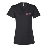 RU Women's Relaxed Jersey V-Neck Tee Camden Athletics