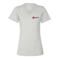 RU Women's Relaxed Jersey V-Neck Tee Camden Athletics