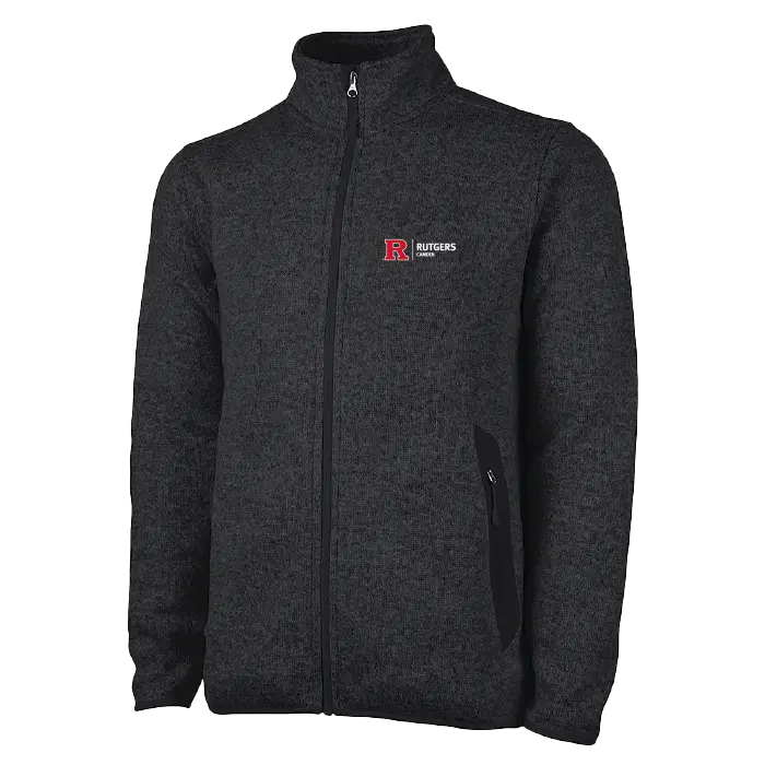 Men's Heathered Fleece Jacket Camden Athletics